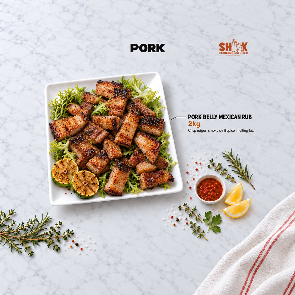 Pork in the Grill Around The Globe BBQ Set (16-20 pax), Shiok BBQ Singapore