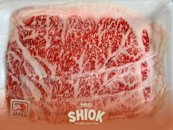 A4 Jap Wagyu Striploin Shabu - Shiok Barbeque Catering Wholesale Singapore