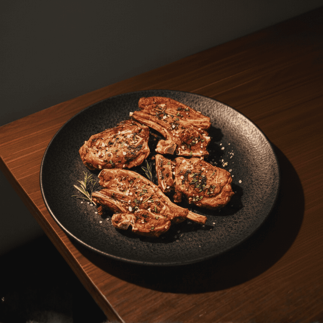 Lamb Rump Chop Classic Garlic Rosemary