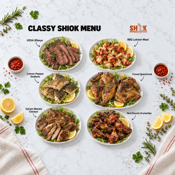 Classy SHIOK BBQ Menu for 8 to 10 people, Shiok BBQ Singapore