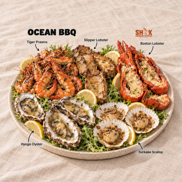Ocean BBQ Set for 8 to 20 people, Shiok BBQ Singapore