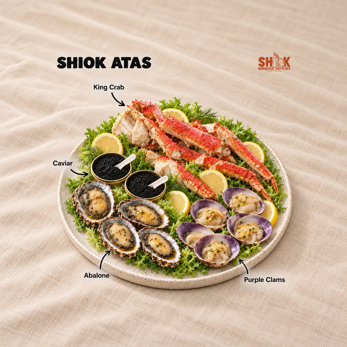 Shiok Atas Ultimate BBQ Set for 8 to 40 people, Shiok BBQ Singapore