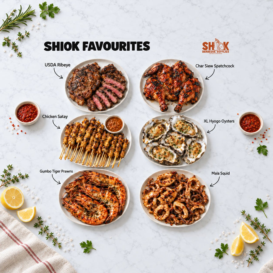 The SHIOK Favourites Grill Mix BBQ Package
