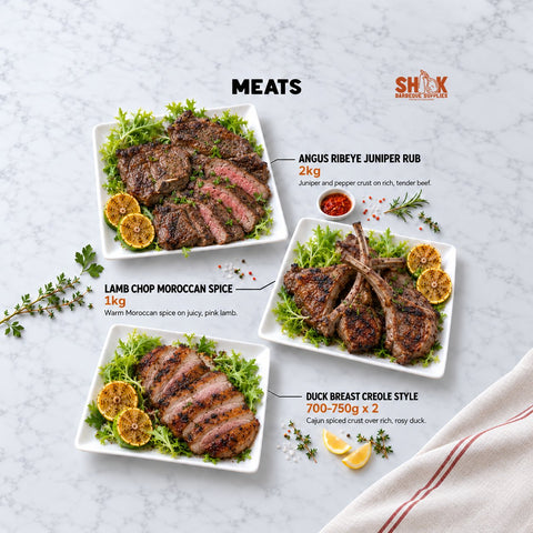 Meats in the Grill Around The Globe BBQ Set (16-20 pax), Shiok BBQ Singapore