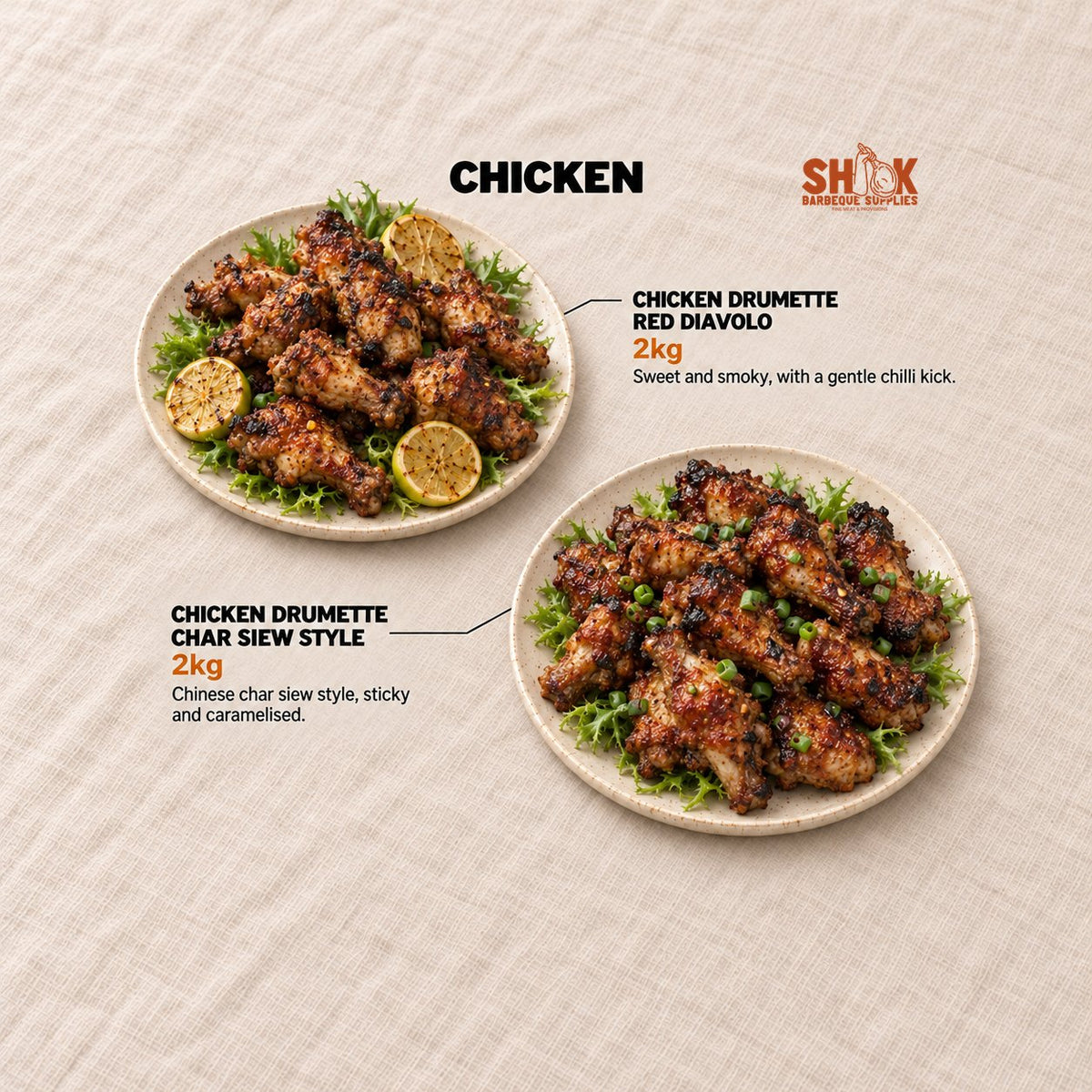 Chicken in the Ocean BBQ Set (16-20 pax), Shiok BBQ Singapore