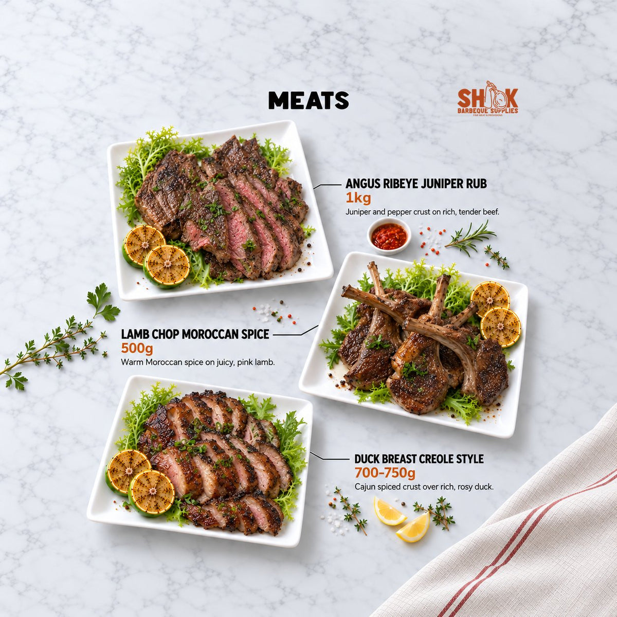 Meats in the Grill Around The Globe BBQ Set (8-10 pax), Shiok BBQ Singapore