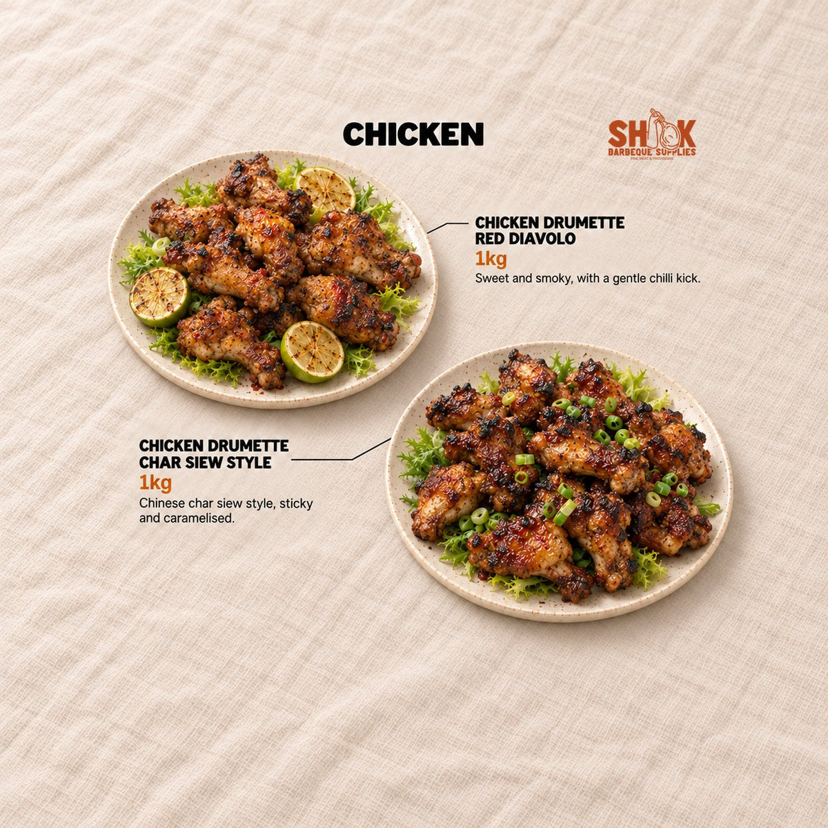 Chicken in the Ocean BBQ Set (8-10 pax), Shiok BBQ Singapore