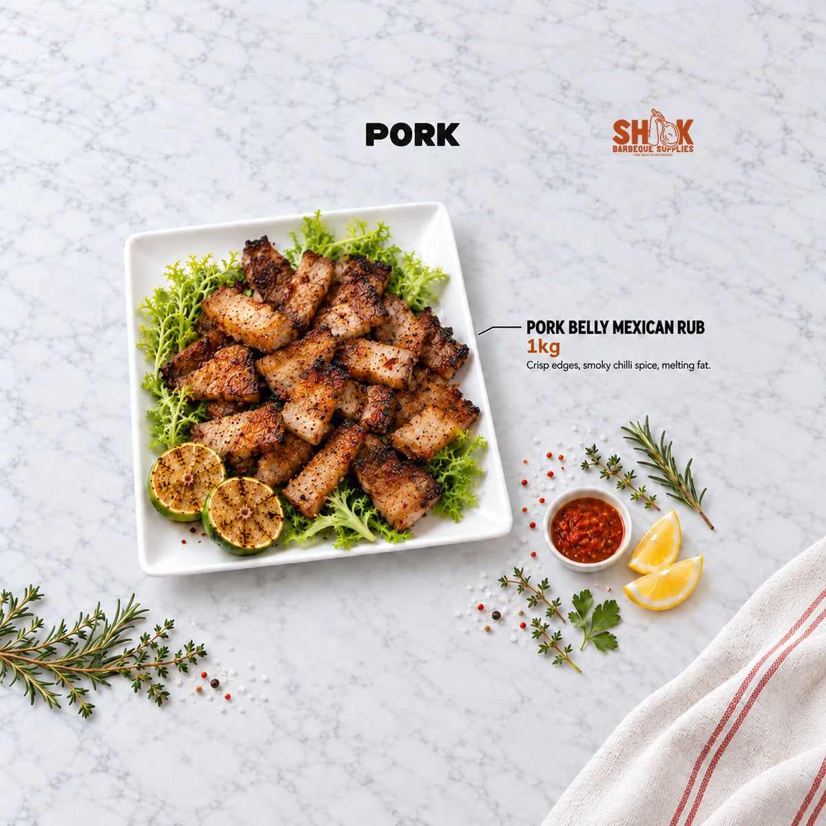 Pork in the Grill Around The Globe BBQ Set (8-10 pax), Shiok BBQ Singapore