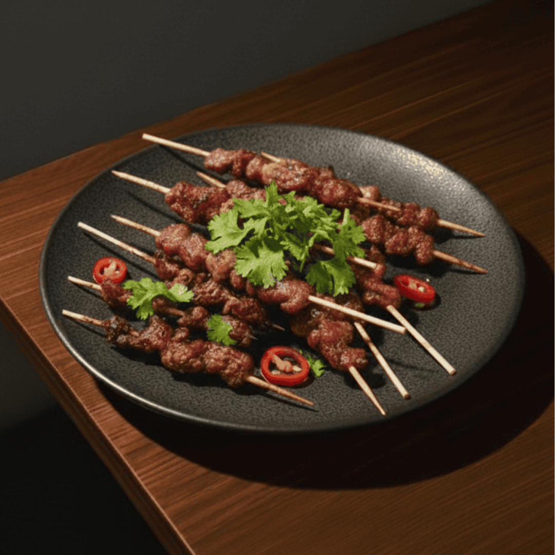 Lamb Cumin Skewers