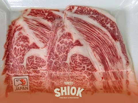 A4 Jap Wagyu Chuck Roll Shabu - Shiok Barbeque Catering Wholesale Singapore
