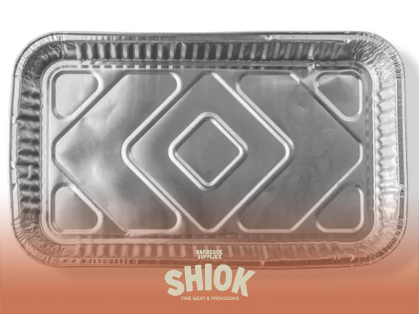 Aluminum Trays - SizeA4 - Disposable Tray for BBQ Food - BBQ Tools and Accessories