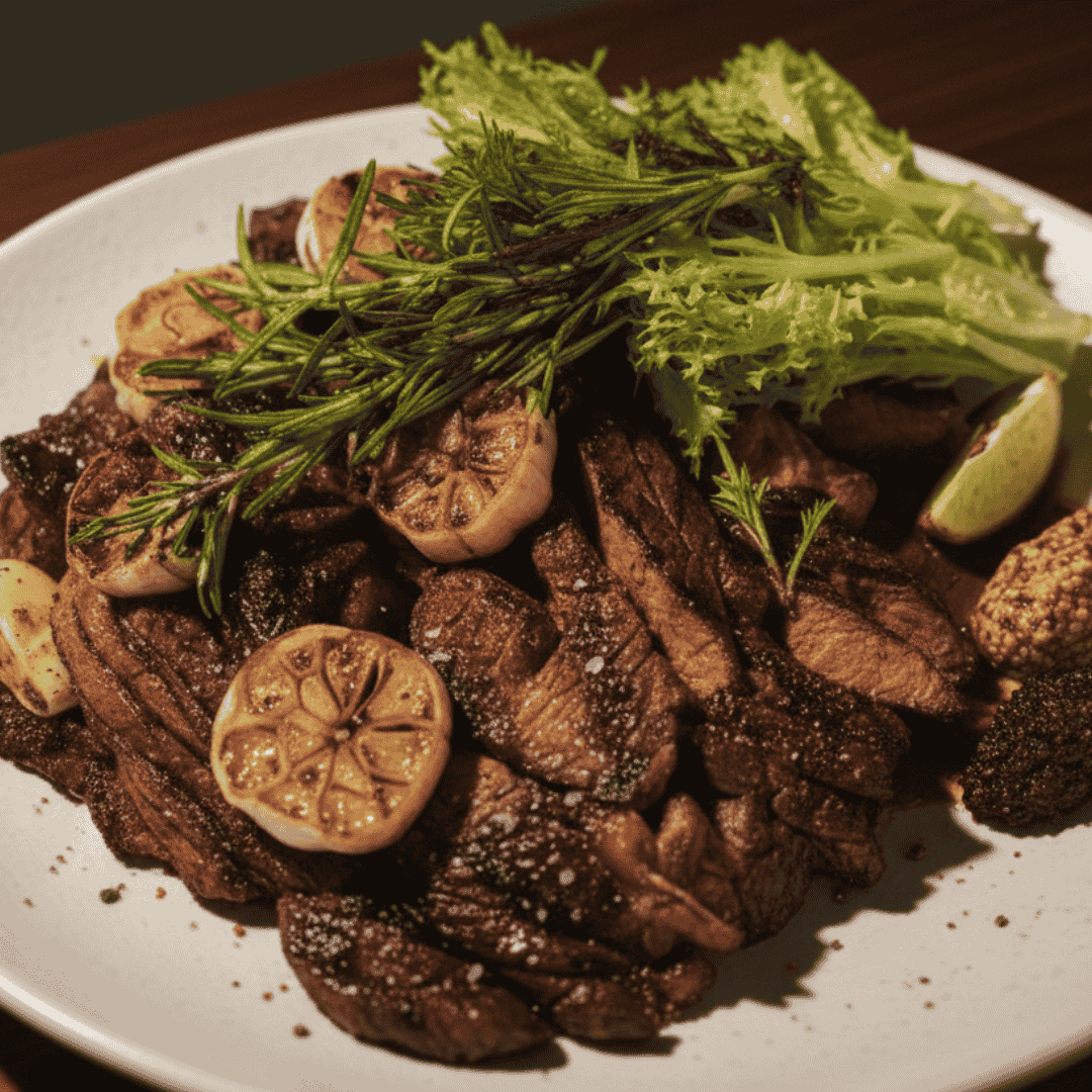 杜松子香料安格斯肉眼