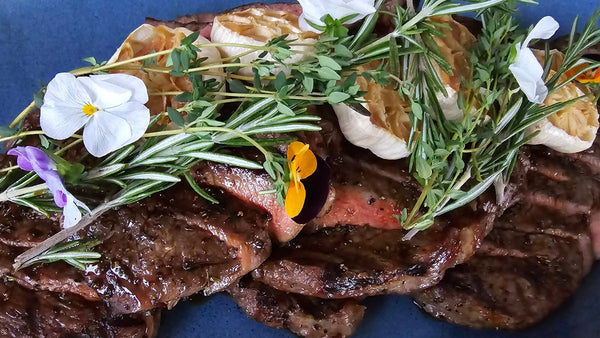 Angus Striploin Vintage style | Marinated Beef | Shiok Barbeque Catering Singapore
