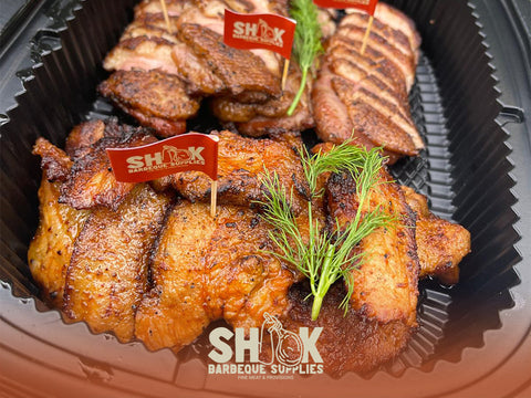 BBQ Chicken - BBQ Assistant Casual Food Presentation - Barbeque Catering