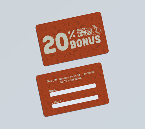 20% Off Gift Card