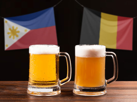 Belgium vs Philippine Beer Bundle - Shiok BBQ Beer Alcohol Package