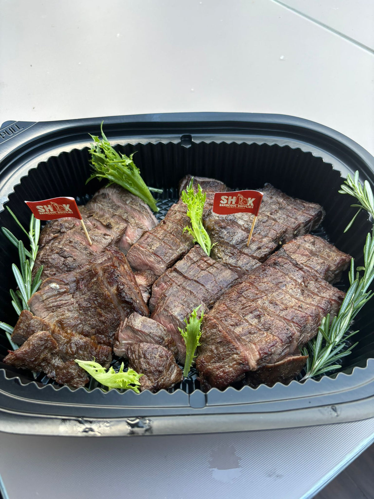 Black Angus Flank Steak Provencale