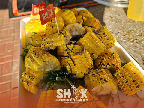 Cameron Highlands Pearl Corn on Cob - BBQ Vegetable - Shiok BBQ Catering