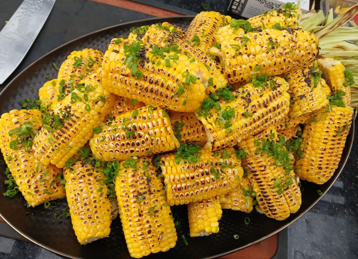 Cameron Highlands Pearl Corn on Cob - Corn for BBQ Party - Shiok Barbeque Catering Food Singapore