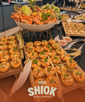 Canapes Table Set up - Shiok Barbeque Catering Singapore