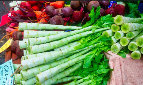 Celtuce | Vegetables for BBQ | Shiok BBQ 