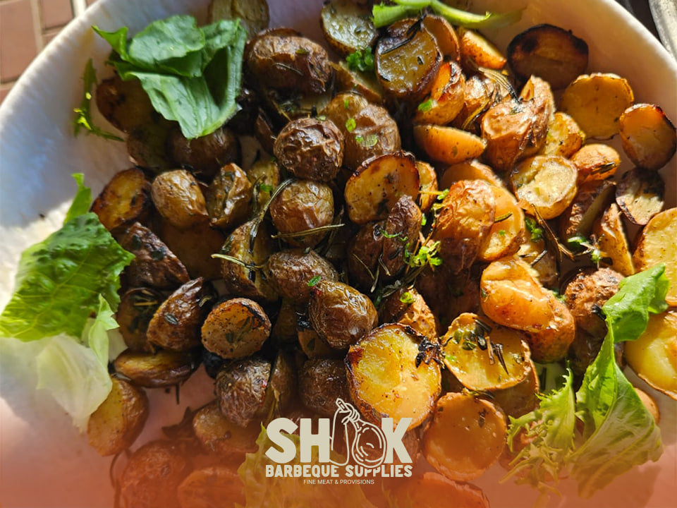 Chat Potato in Foil - Carbs - Shiok BBQ Catering
