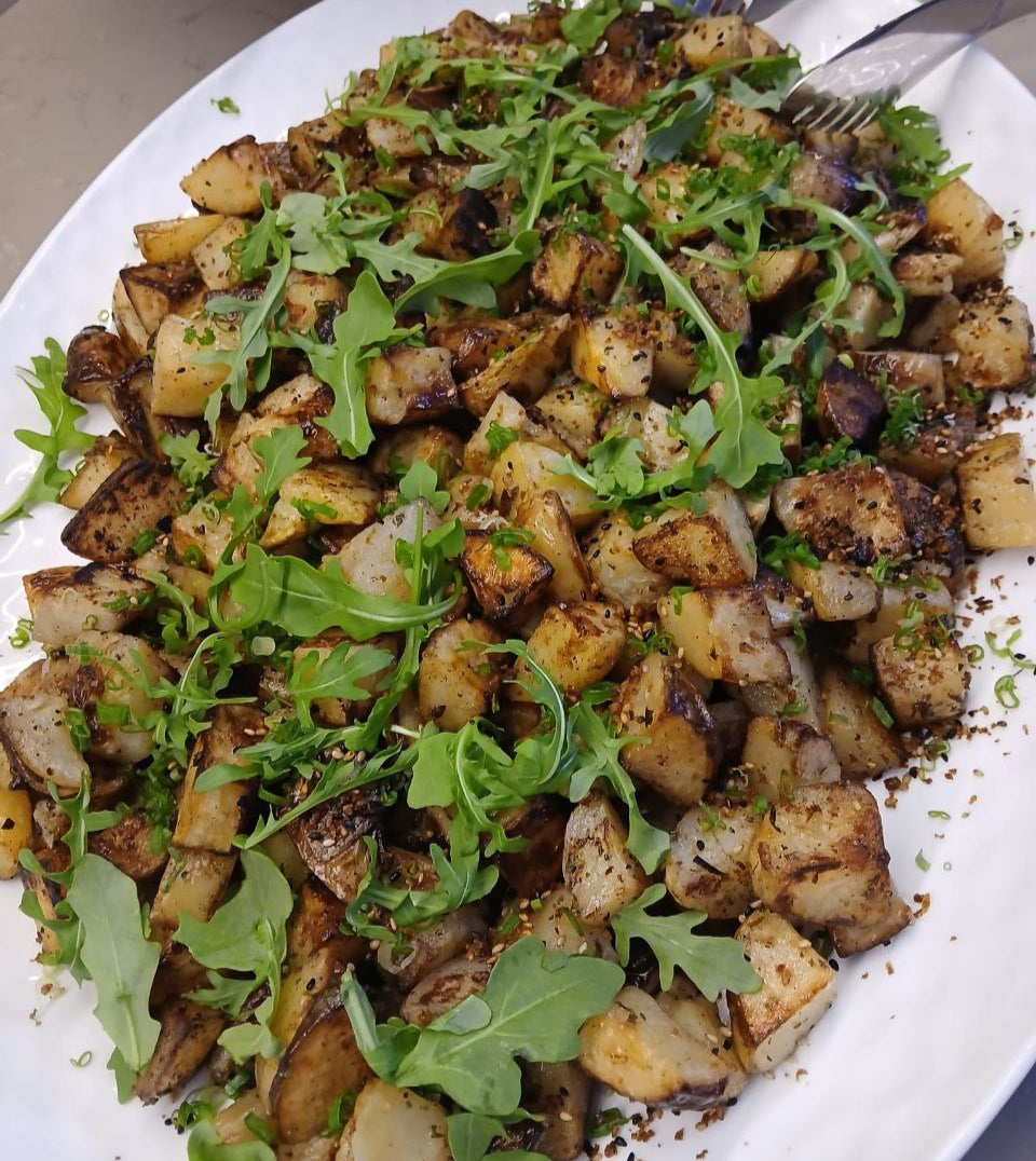 Chat Potato in Foil - Carbs for BBQ Party - Shiok Barbeque Catering Food With Chef onsite Singapore