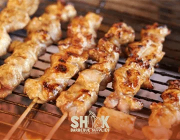 Chicken Skewers Yakitori - Marinated Chicken Meat for BBQ - Shiok Barbeque Catering in Singapore