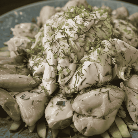 Chicken Thigh Chinese style Ginger and Scallion 500g/1kg