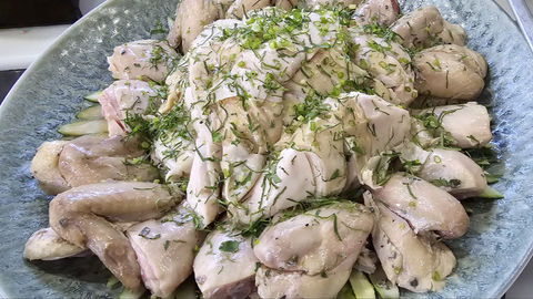 Chicken Thigh Chinese style Ginger and Scallion | Marinated Meat