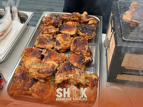 Chicken Thigh Jamaican Jerk - Shiok Inhouse Marinated Meat - Barbeque Catering in Singapore