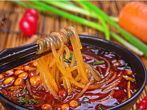 Cold Mala Crystal Noodle - Ready to Eat - Shiok BBQ Catering