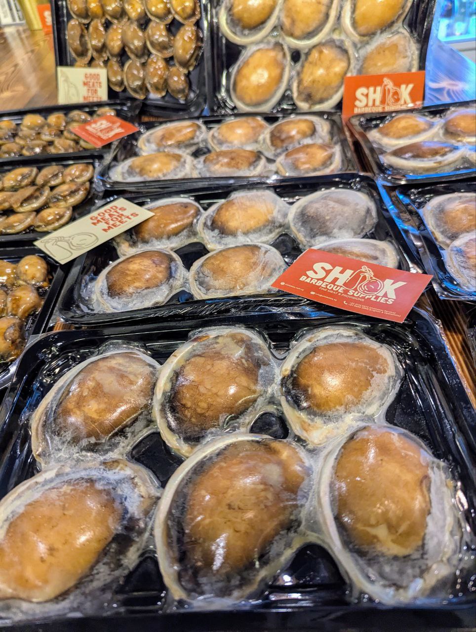 Dashi Yuzu Miso Butter Abalone - Marinated Seafood BBQ - Shiok Barbeque Food Singapore