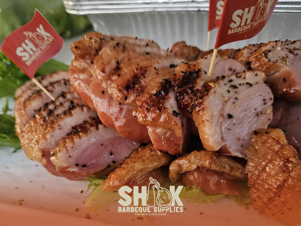 Duck Breast Furikake & Kombu - Marinated BBQ Meat - Shiok BBQ Catering Singapore