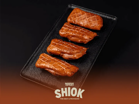 Duck Breast Hickory wood Smoked - Marinated BBQ Meat - Barbeque Catering Singapore