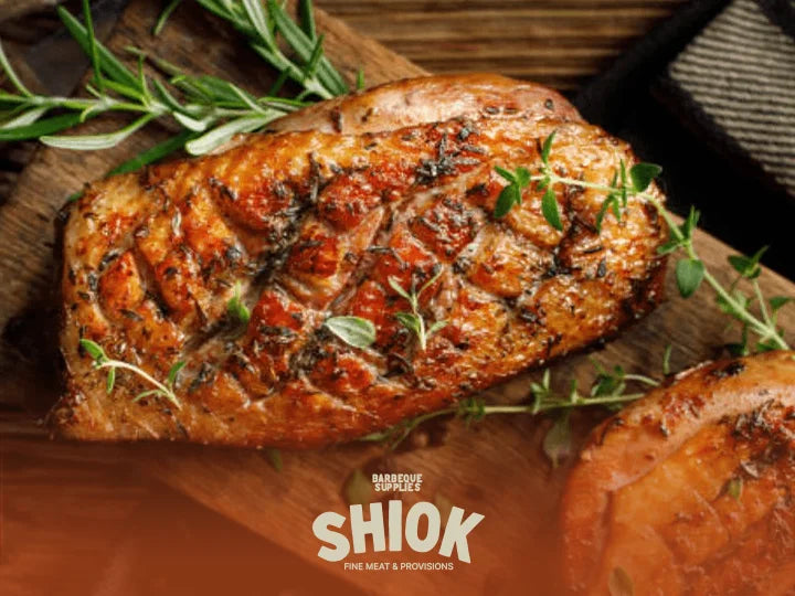 Duck Breast Hickory wood Smoked - Marinated BBQ Meat - Barbeque Food Singapore