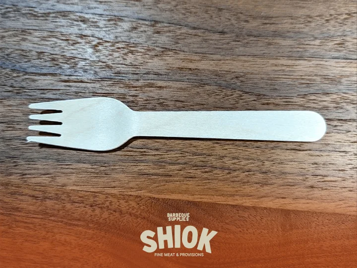 Eco-Friendly Disposable Fork - BBQ Tools and Accessories - Shiok Barbeque Wholesale Singapore