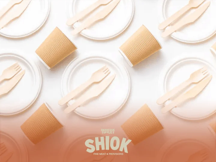 Eco-Friendly Plates - Shiok Barbeque Supplies - BBQ Tools and Accessories Singapore