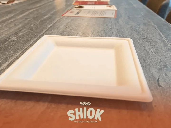 Eco-friendly Plates - Disposable Plates - BBQ Tools and Accessories - BBQ Party Essential
