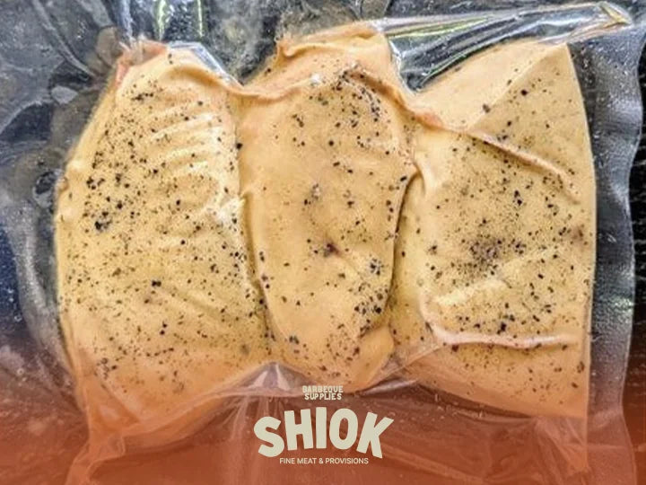 Foie Gras Sea salt - Duck Liver - Shiok Barbeque Singapore