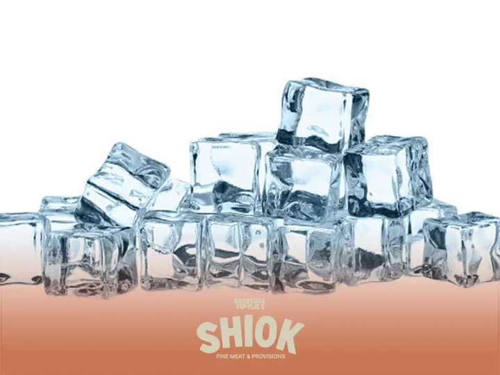 新加坡 Shiok BBQ 派对用的冰块，配泡沫箱