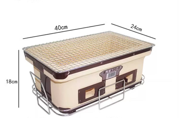 Japanese Ceramic Hibachi Charcoal - Charcoal BBQ Grill Singapore - Shiok BBQ