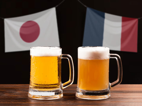 Japan vs France Beer Bundle - Shiok BBQ Beer - Alcohol Package