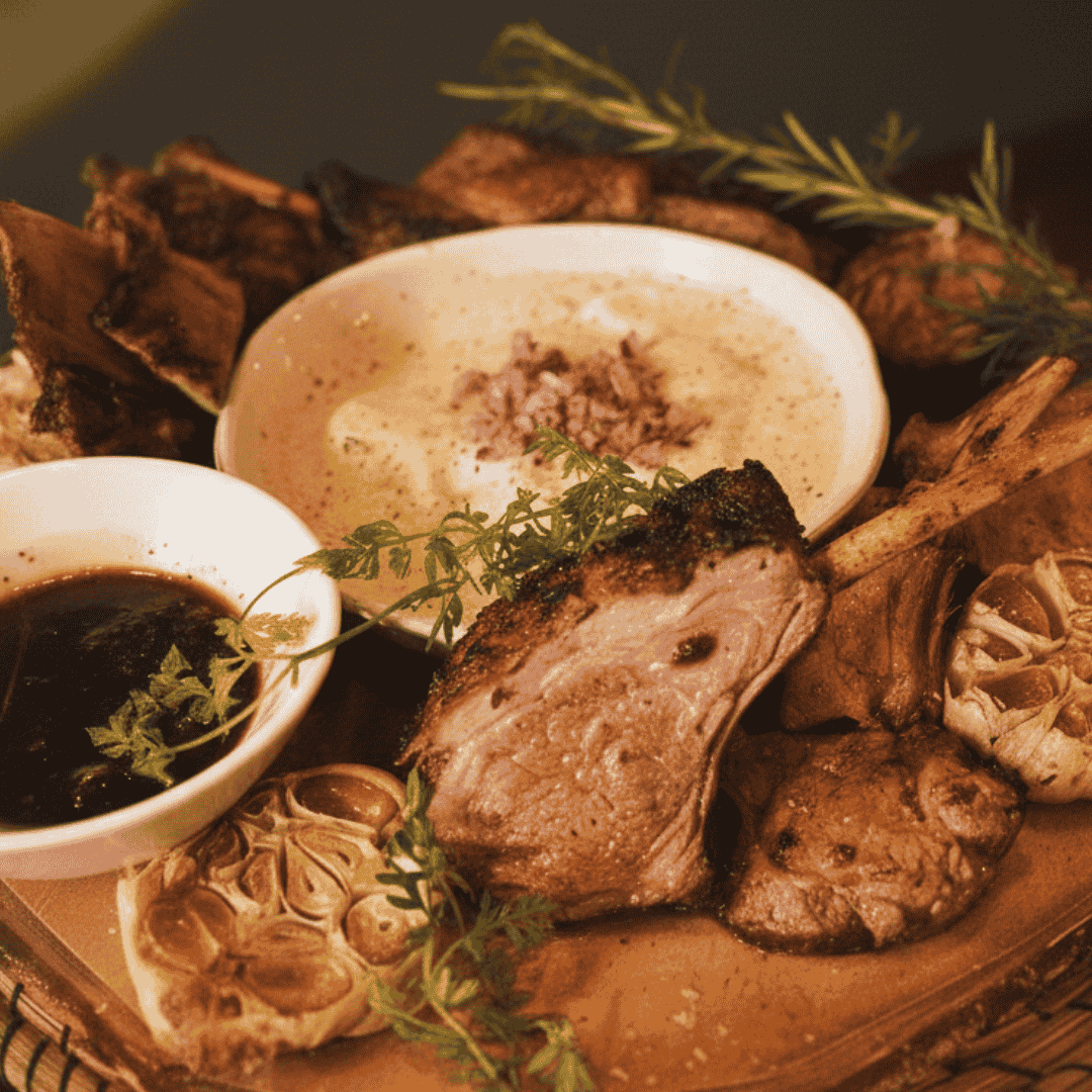 Lamb Rack Zesty Garlic Rosemary and Thyme