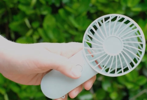 Mini Electric Fan – Portable & Rechargeable | BBQ Tools & Accessories