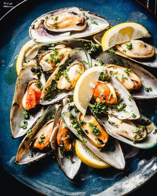 New Zealand Half Shell Mussel - Premium Seafood - Live Frozen