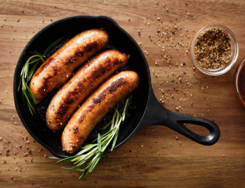 Pork Sausage Garlic & Rosemary - Marinated Pork Sausage - Wholesale BBQ Singapore