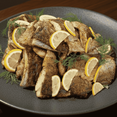 Seabass Fillet Old Bay style