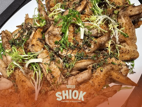 Soy Honey Lemon Chicken Wings - Marinated BBQ Chicken - Shiok BBQ Catering