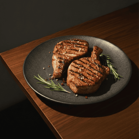 USDA Boneless Pork Loin Balsamic Maple and Dijon Mustard Glazed 1kg